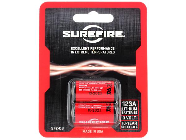 Surefire SF123 Battery 2 Pack